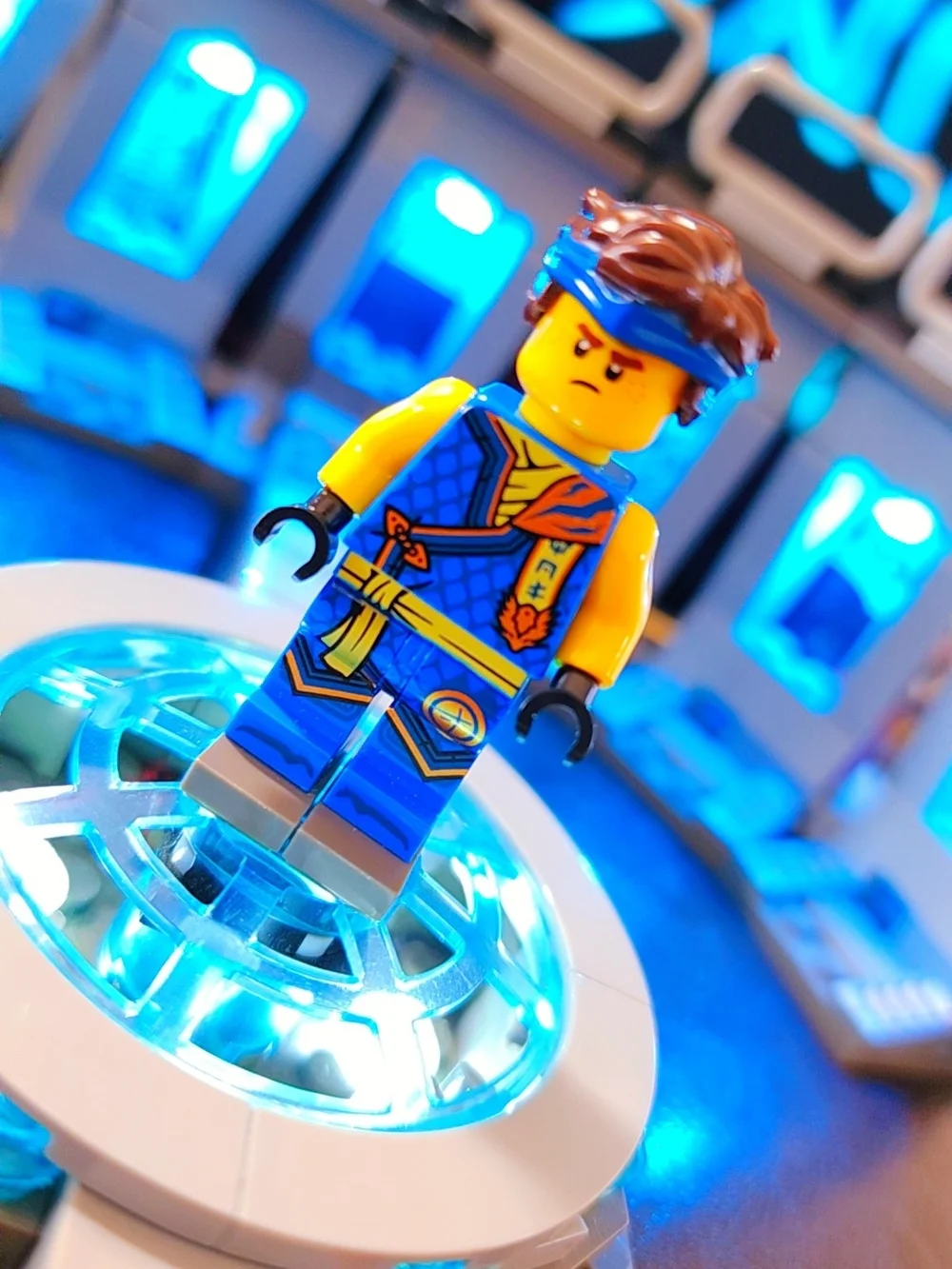 Ninjago Jay Minifigure Lego Compatible